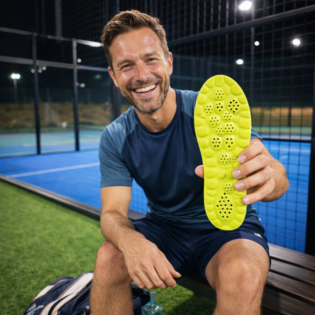 PADELPRO 4D TECHNOLOGY -SEMELLES SPORT - ABSORPTION DES CHOCS - RESPIRANTES