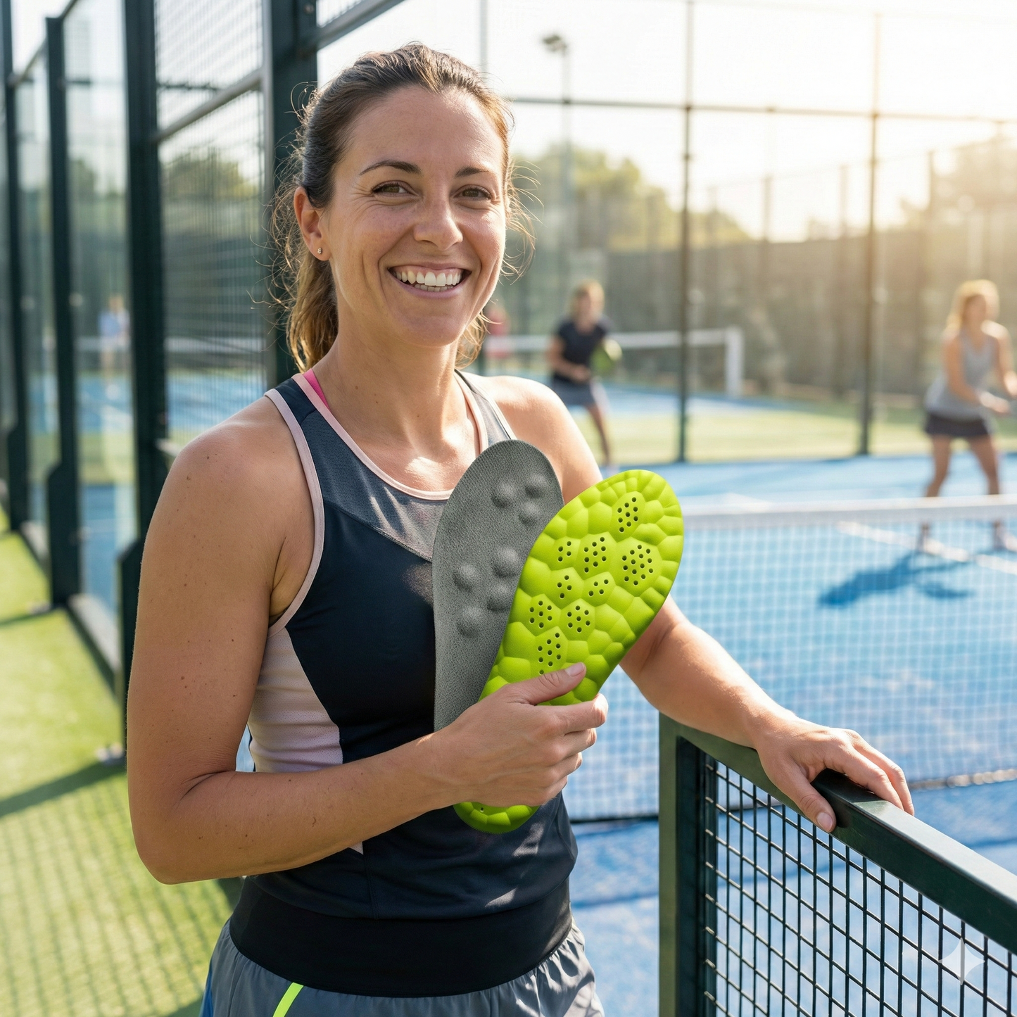 PADELPRO 4D TECHNOLOGY -SEMELLES SPORT - ABSORPTION DES CHOCS - RESPIRANTES